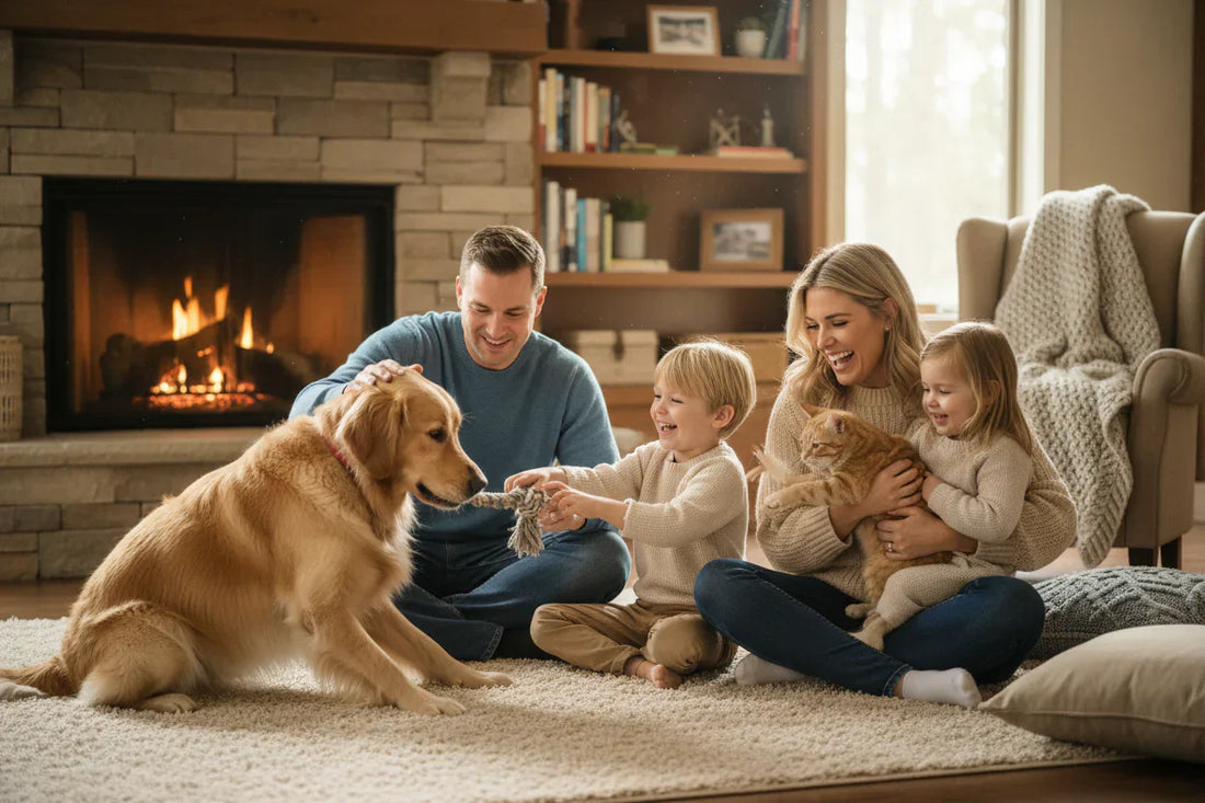 The Joy of Playing with Your Pet as a Family