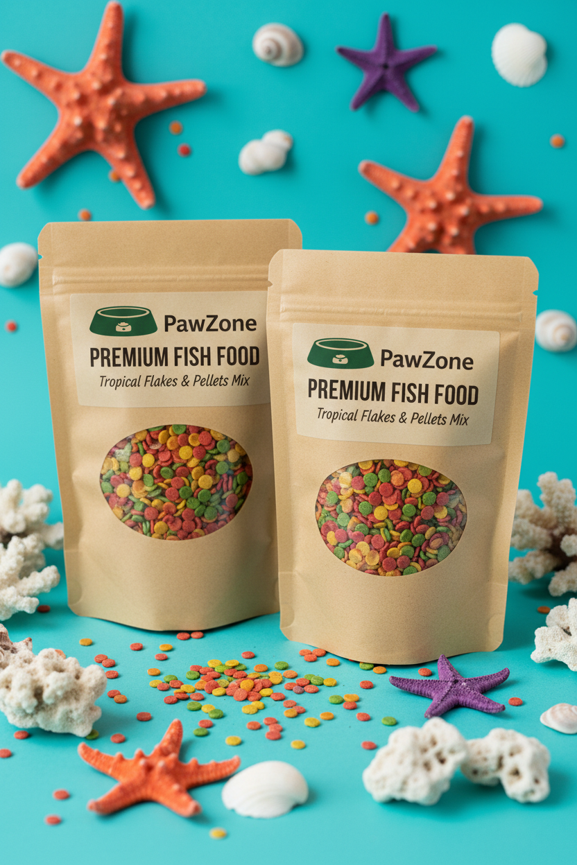 🐠 Tropical Flakes & Pellets Mix