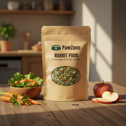 🐇 Fresh Veggie & Timothy Hay Mix