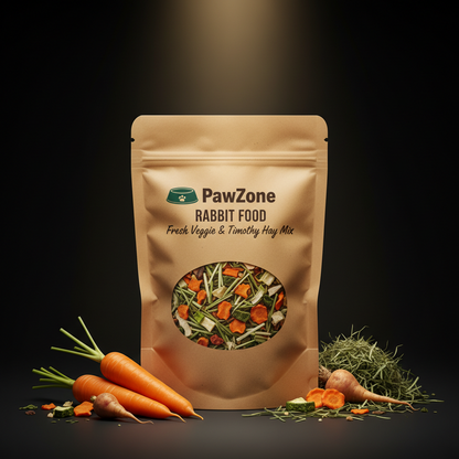 🐇 Fresh Veggie & Timothy Hay Mix
